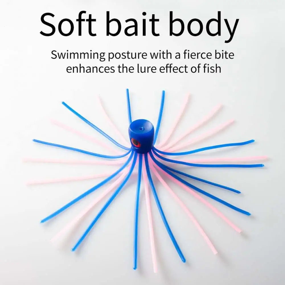 Octopus Bait Mini Fishing Bait Professional Bionic Octopus Swimbait For Fishing Soft Simulation Lure For Sea Fishing Reusable