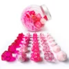 Bescon Polyhedral RPG Dice Full 35pcs Blossom Set, DND Role Playing Game Dice 5X7pcs 3