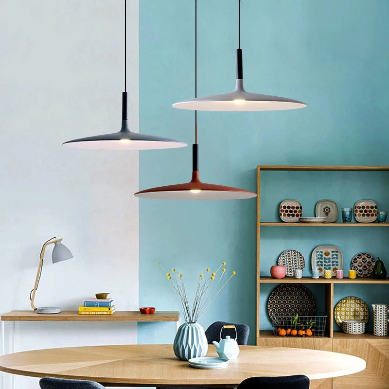 Nordic Stijl Led Hanglamp Kleine Shade Voor Slaapkamer Tafel Eetkamer Keuken Kroonluchter Home Decor Verlichting Schorsing Ontwerp