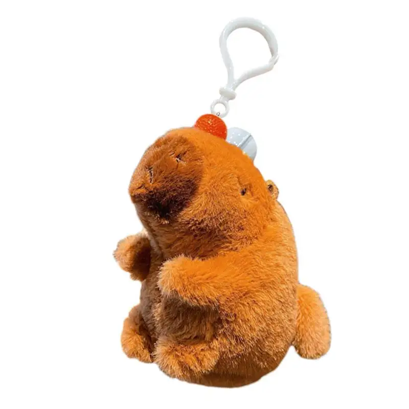 

Плюшевый брелок с мультяшным рисунком, брелок из полиэстера, украшение для автомобильных ключей