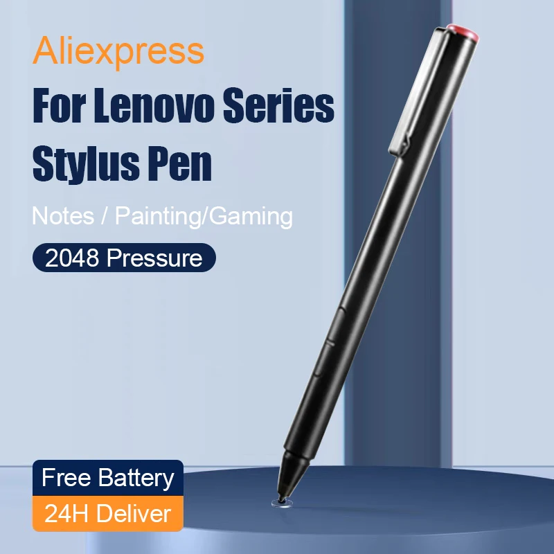 

Stylus Pen 2048 Pressure High Sensitivity for Lenovo Thinkpad 520/530/720/900s/920 MIIX 510/520/700/710/720 Flex 15 Free Battery