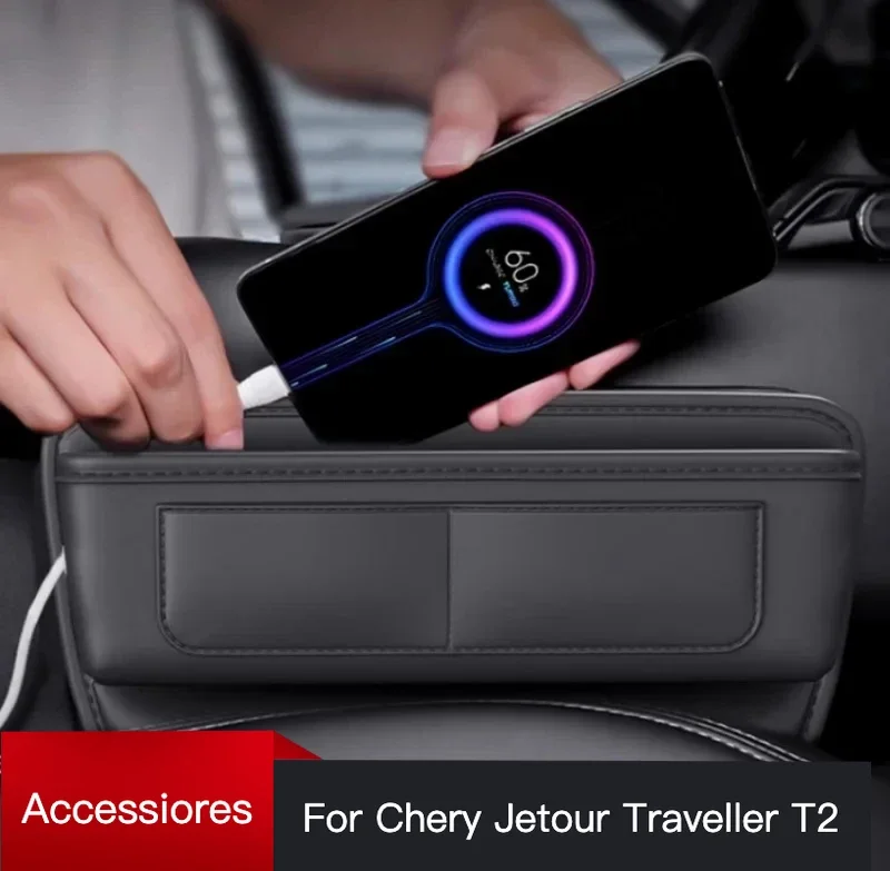 Car Seat Gap Storage Box Modified Gap Storage Box Accessories Car Interior Parts For cherryJETOUR Traveler T2 2023 2024