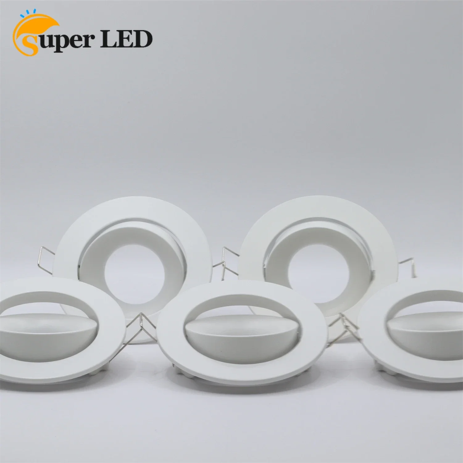 Mounting Frame MR16 Angular Adjustable Recessed Light Clip Round Cut Out 85mm Square Cut Out 90mm