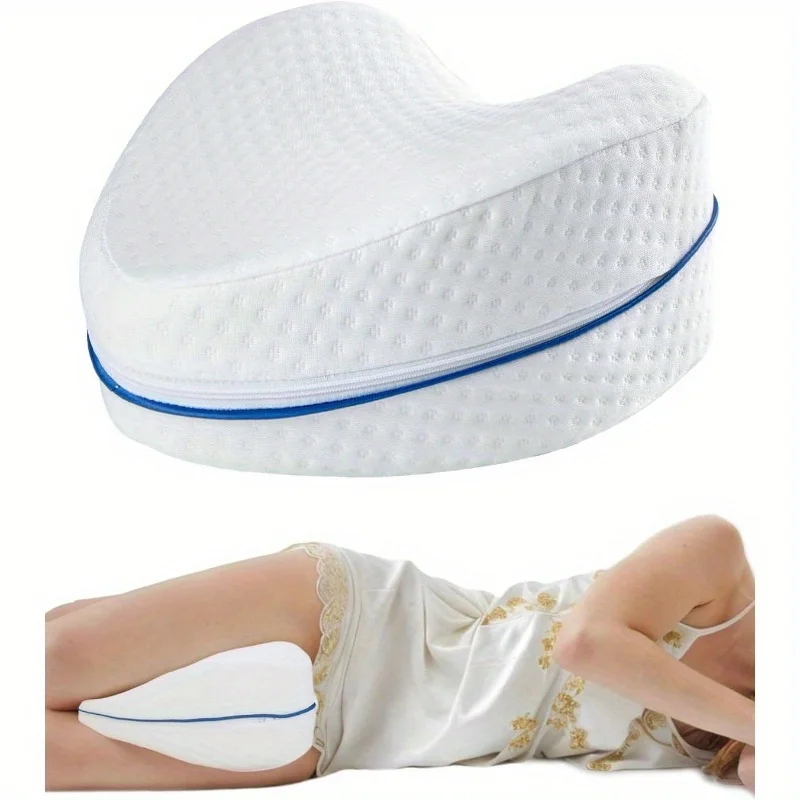 Pillow Ergonomic Leg Support Pillow Relieve Sciatica Back And Hip Pain Soft Leg Support Cushion With Removable And Washable