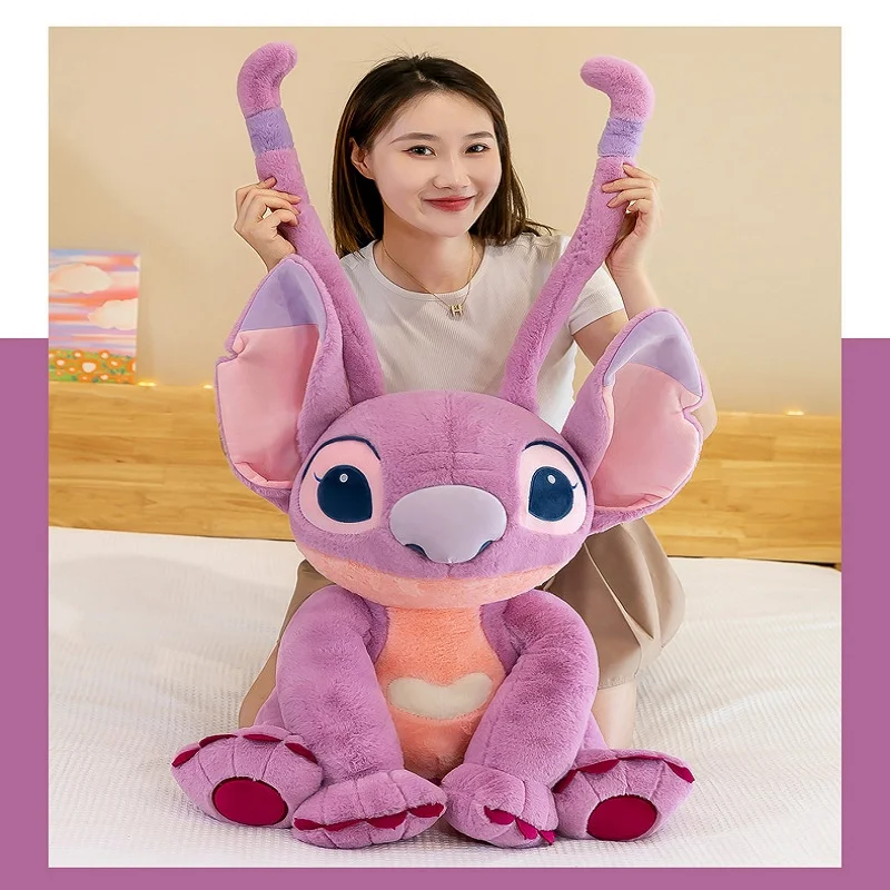 Disney Lilo & Stitch Plush Toys Doll Cartoon Sitting Stand Stitch Stuffed  Soft Pillow Comforting Decorate Kids Birthday Gifts - AliExpress