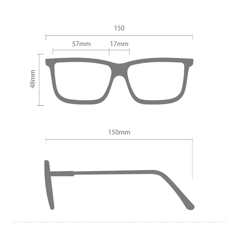 Bridge Size Wide Bridge Eyeglasses Frames American Design Replica