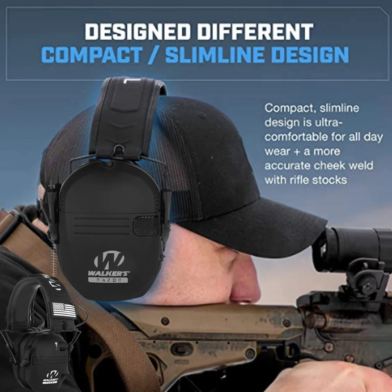 Shooting Earmuff Tactical Electronic Anti-noise Impact Sound Amplification