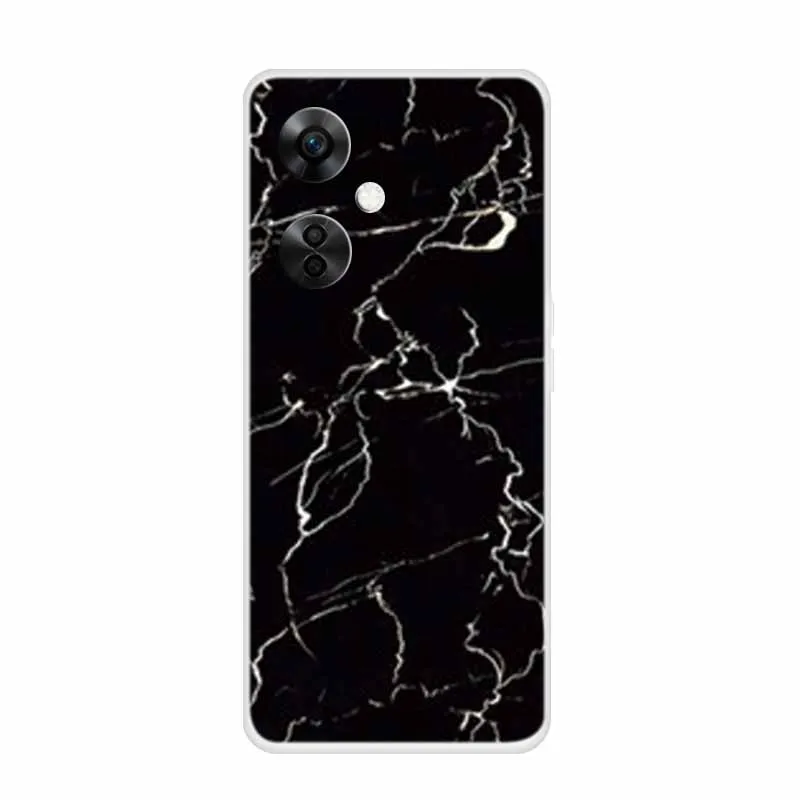 Marble Clear Soft TPU Silicone Phone Cover, Transparent