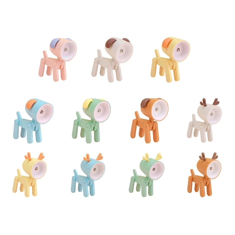 

2024 New Mini Led Night Light Phone Holder Function Cartoon Animal Nightlights for Kids