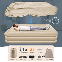 Lit d'extérieur coussin d'air lit de sieste rehaussant épaississement matelas d'air lit gonflable maison matelas d'air simple Double pause déjeuner 4