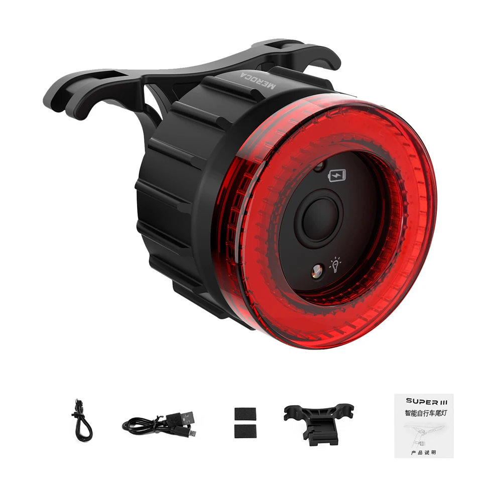 Bicycle-Rear-Light-USB-Rechargeable-High-Visibility-Multifunction-Bike ...