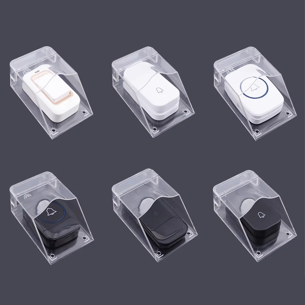 Wireless Doorbell Cover 1 PC 111 * 63 * 52 Mm Doorbell Hassle-Installation Outdoor Waterproof