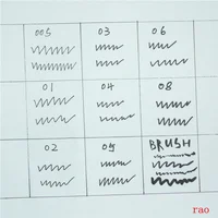 Водостойкие художественные маркеры, кисть, ручка, эскиз, рисунок комиксов, пигментные ручки, офисные школьные канцелярские принадлежности2026new — изображение 4