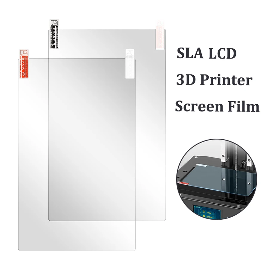 

2/4/6pcs UV Resin 3D Printer Screen Film SLA DLP LCD 3D Printer Screen Protector Film For ANYCUBIC Photon Mono Elegoo