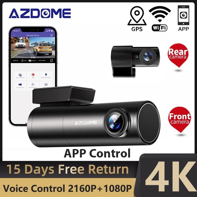 Azdome M300S, 4K, Dual Dashcam