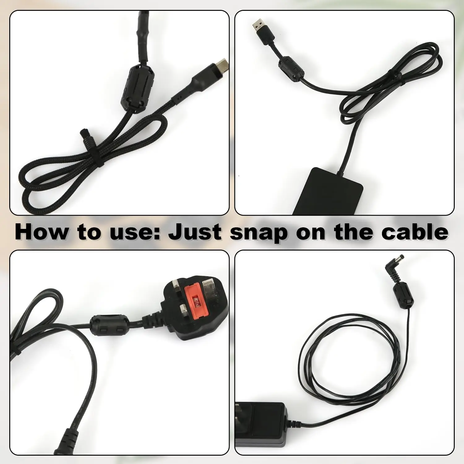 TDK 5mm Diameter Ferrite Core Noise Suppressor 1/20pcs Powerline Power Cord Filter Ring Cable Clamp RFI EMI Cables Clips cable clip,cable clamp,cable noise suppressor