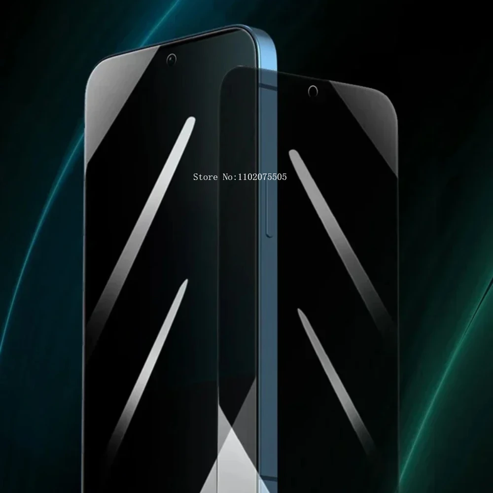 TriPack Privacy Tempered Glass Anti-Spy Screen Protectors