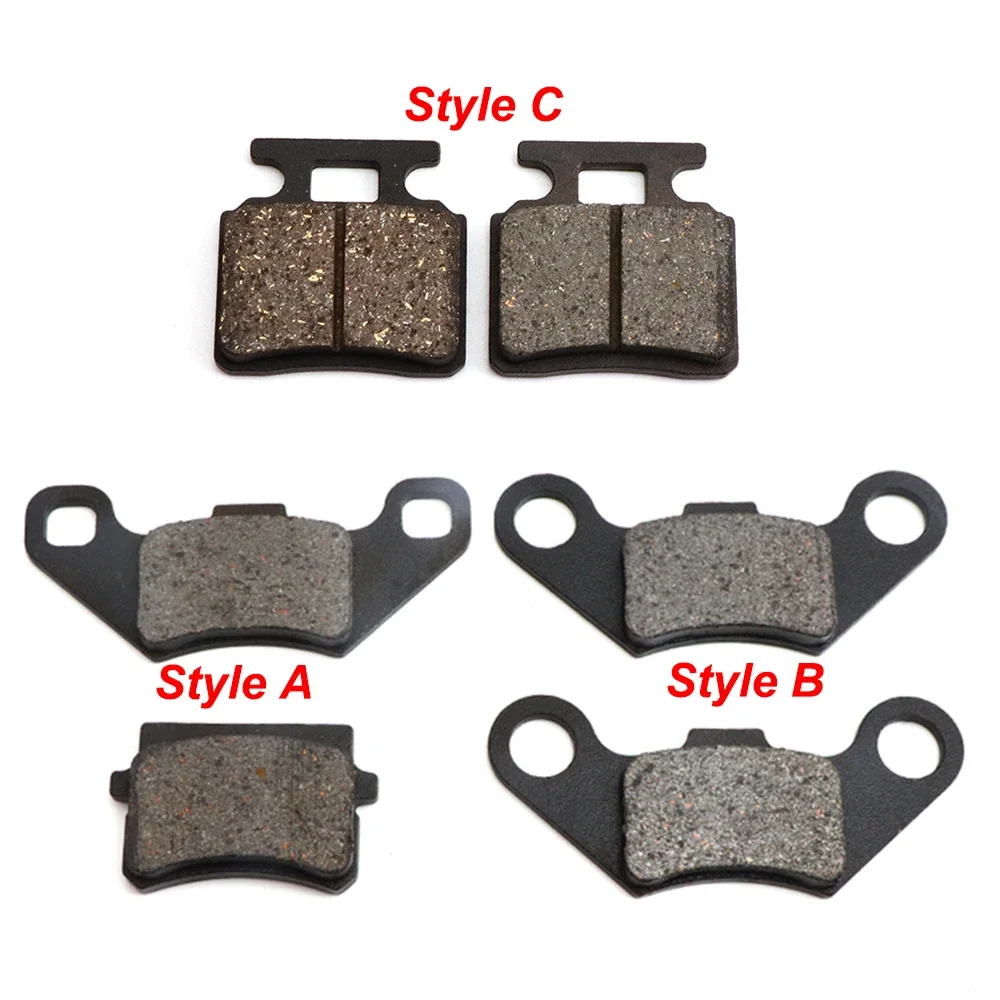 Pastiglie freno per fuoristrada – Set completo di anteriori e posteriori per applicazioni di ATV da 50 cc a 125 cc e kart - immagine 6