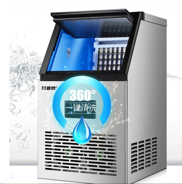 50KG 65KG 70KG /24H Electric Automatic Ice Maker Commercial or Home Use Ice  Cube Machine 220V Cube Ice Maker - AliExpress