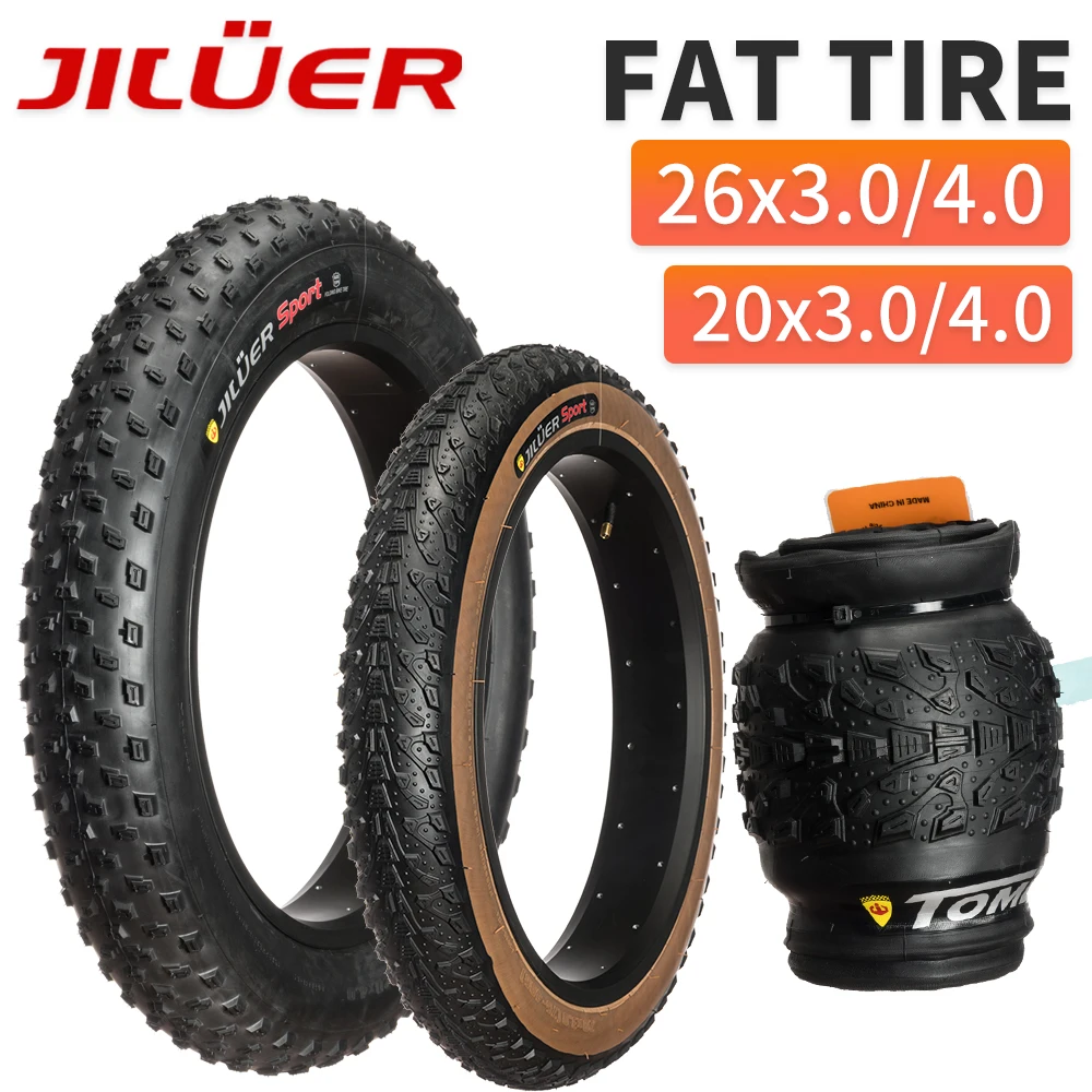 2 Pneumatici E-bike GRELiving Da 20/26x3.0 Pollici, 35 TPI, Copertoni Per Bici Elettriche Grass Heavy Duty