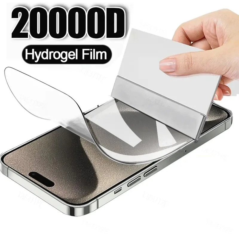 Per Apple Iphone 15 Pro Max Film Pellicola Proteggi Schermo In Idrogel Per Iphone 15 Plus 15Pro 15Pro Max 2023 Pellicola Protettiva