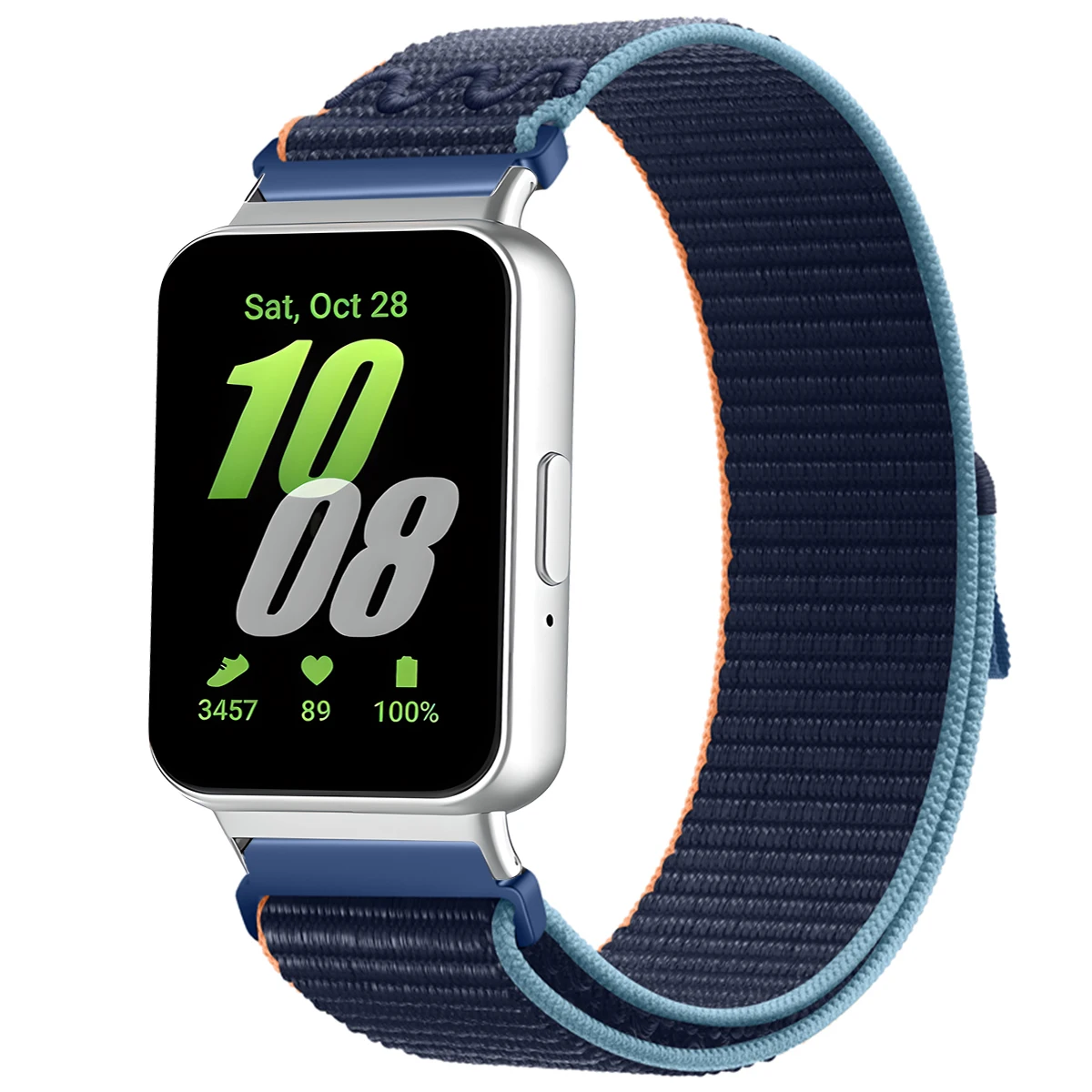 Breathable Sport Nylon Loop Strap for Fitness Tracker - Adjustable Replacement Band