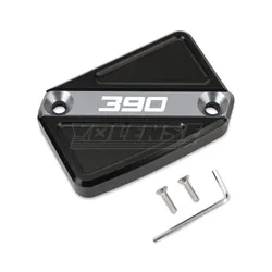 Motorcycle CNC Front Brake Fluid Reservoir Cap Cylinder Cover (Gray - 390)