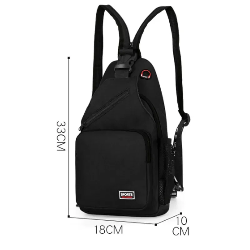 Women Small Backpack Casual Girls Chest Bag Earphone Hole Travel Backpack Multi-Functional Rucksacks
