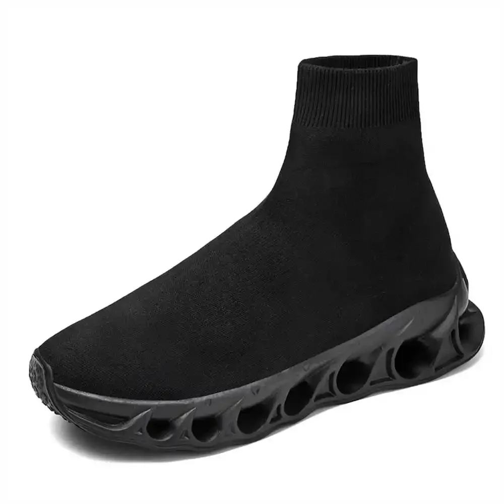 코튼 뜨게 어린이 테니스 신발, 캐주얼 배구 스니커즈, 농구 테니스 스포츠 패션 남자 하이 퀄리티 