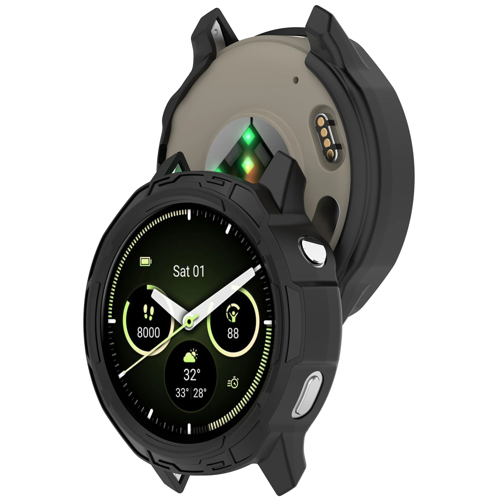 Silicone Protective Watch Case Cover - Durable Accessories