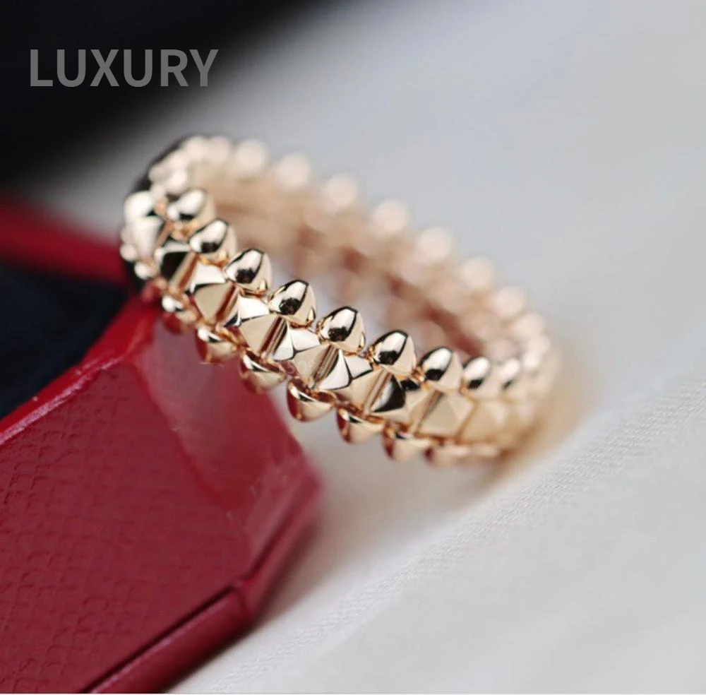

Luxury high quality, rose gold ring for man women's jewelry party ring