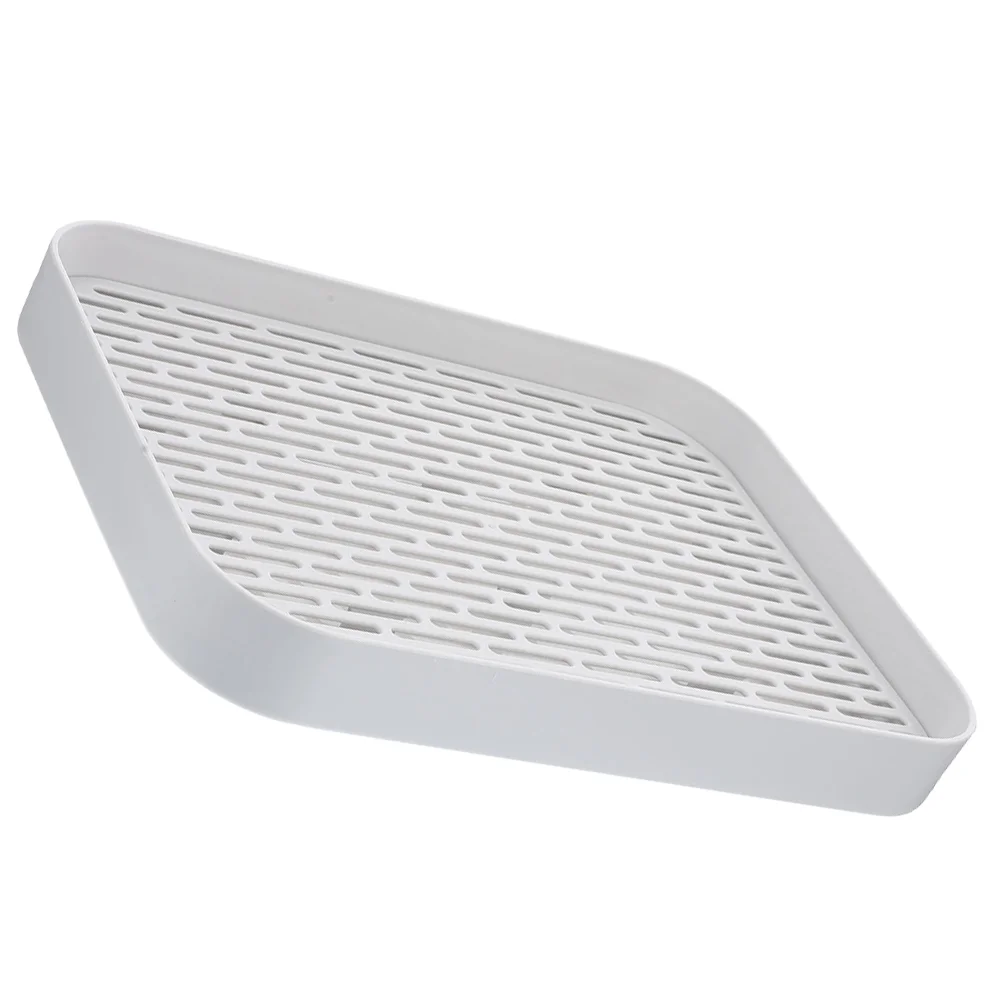 

Dish Drain Tray Food Drain Tray 2 Tier Non Slip Serving Tray Utensil Drainboard Drying Plate Drain Board Kitchen Counter