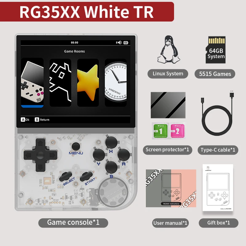 RG35XX New WhiteT