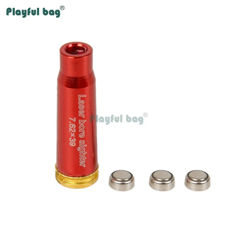 Tactical Red Laser Cartridge Bore Sighter .308 7.62X39 7.62X54 12GA 20GA 30.06 .223 Hunting Boresighter With Battery AQB150 laser bore sight