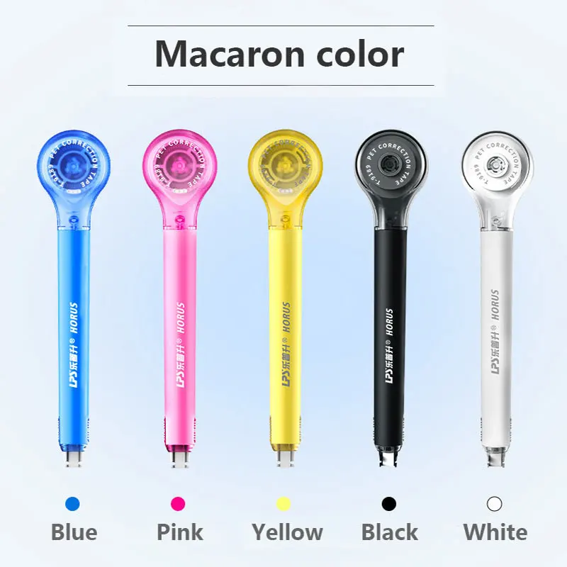 Pen Shape Correction Tape 6 m Length 5mm Width Macaron Color Creative Design School Stationery correction tape