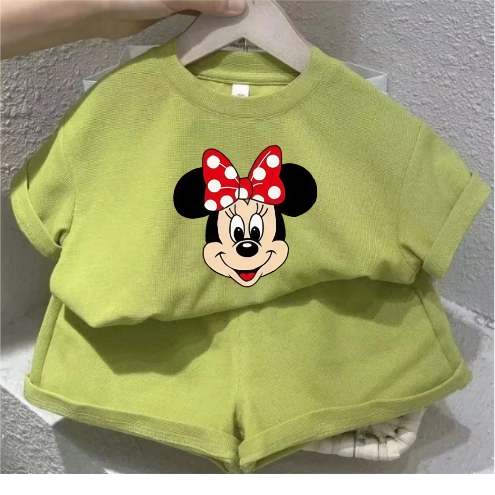 الصيف طفل الفتيات الملابس مجموعة طفل أزياء ديزني ا...