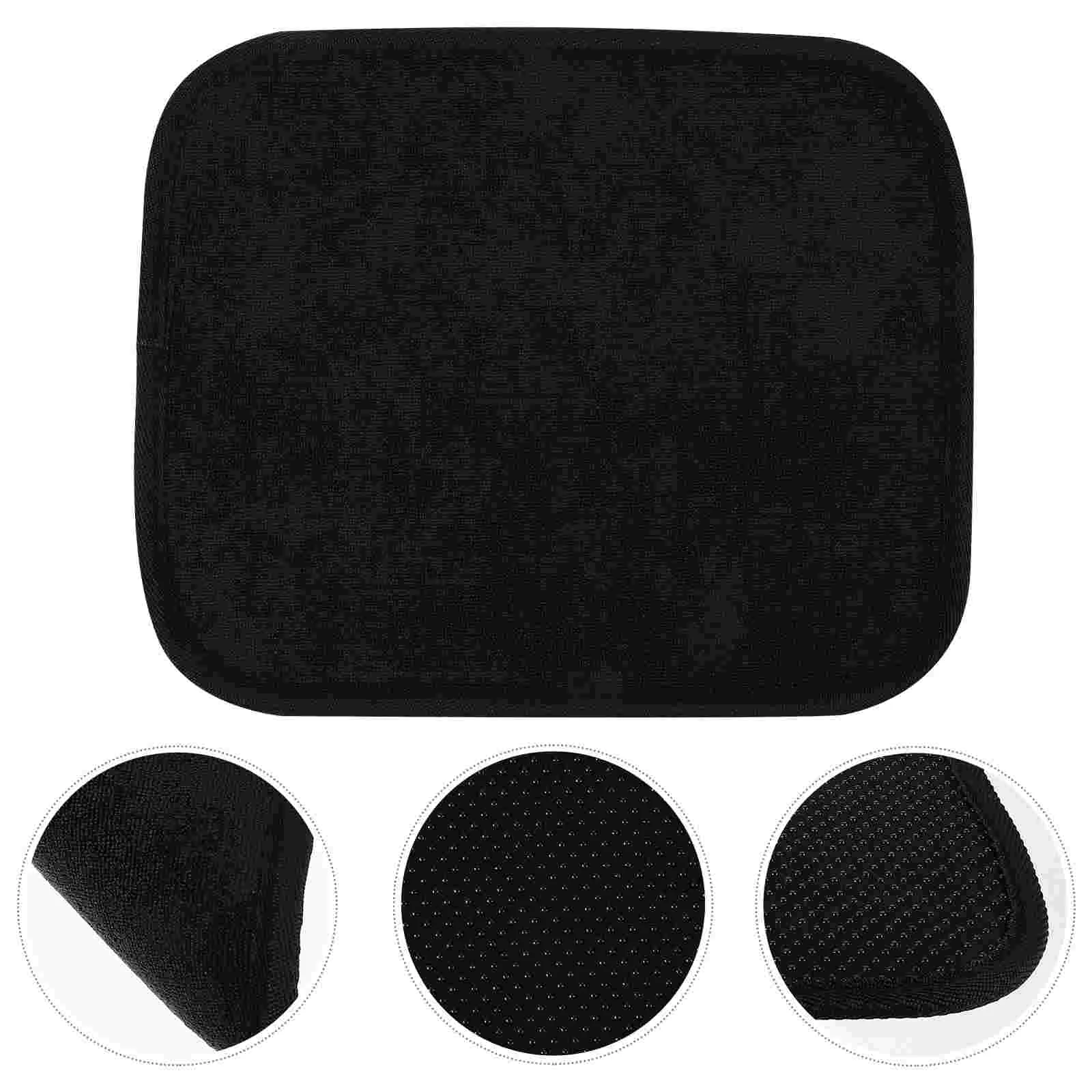 Bowling Towel Cleaning Rag Anti-Slip Pad Microfiber Grip (Pure Black) Washcloth Ball Portable