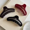French Vintage Gold Label Arc Geometric Hair Claw For Women Sweet Hair Ornament Claw Clip Hair Clip Fashion Hair Accessories