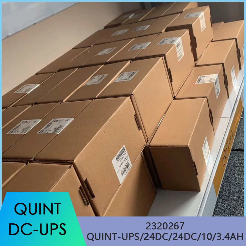 High Quality 2320267 QUINT-UPS/24DC/24DC/10/3.4AH QUINT DC-UPS 24VDC/10A For Phoenix Uninterruptible Power Supply Fast Ship 2 High Quality 2320267 QUINT UPS 24DC 24DC 10 3 4AH QUINT DC UPS 24VDC 10A For