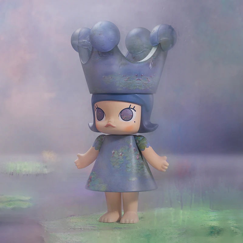 ぬいぐるみ MEGA  MOLLY 400% Monet-Les Nympheas MEGA ROYAL MOLLY 400% Monet-Les Nymphéas - POP MART (France)