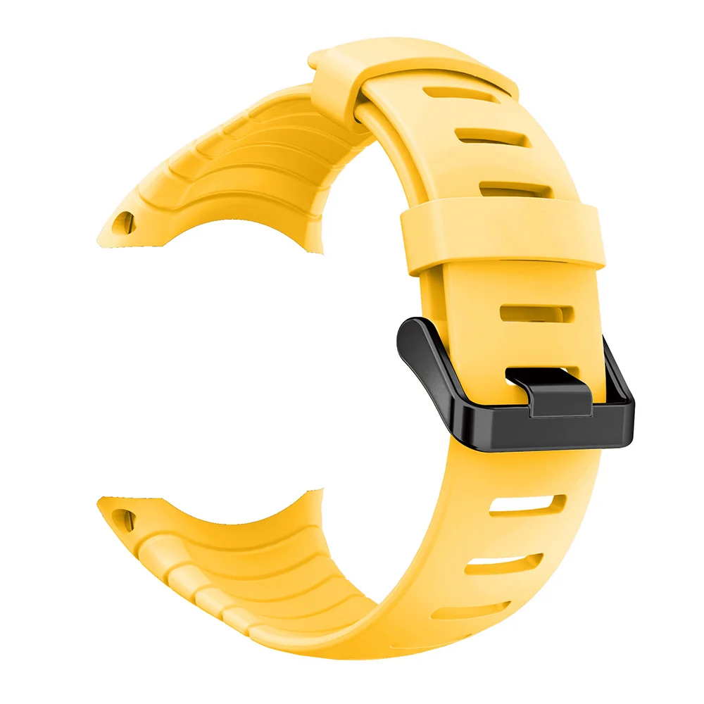 High-Quality Soft Silicone Wristband with Black Buckle