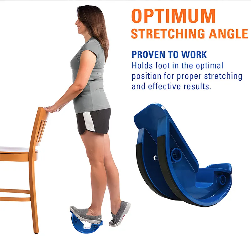 Foot Strecher Rocker Ankle Calf Stretching Board for Achilles Tendonitis Heel Pain calf stretching board leg stretching machine