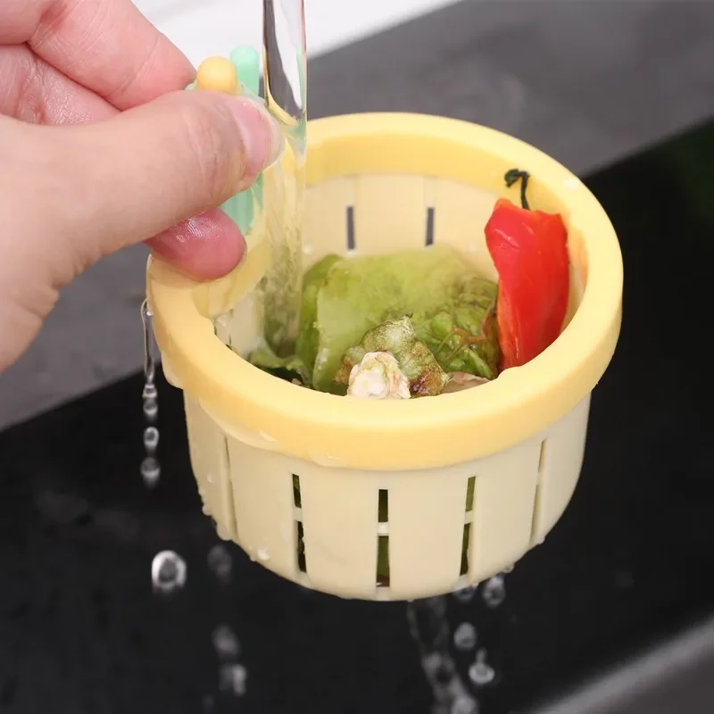 4/1PCS Cactus Sink Filter Screen Anti Clogging Sink Strainers Vegetable Washing Basin Sewer Filter Basket Kitchen Drain Stopper