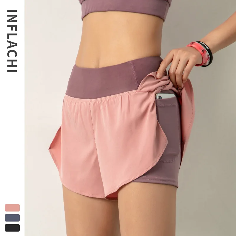 Sexy Athletic Fitness Yoga Shorts Women 
