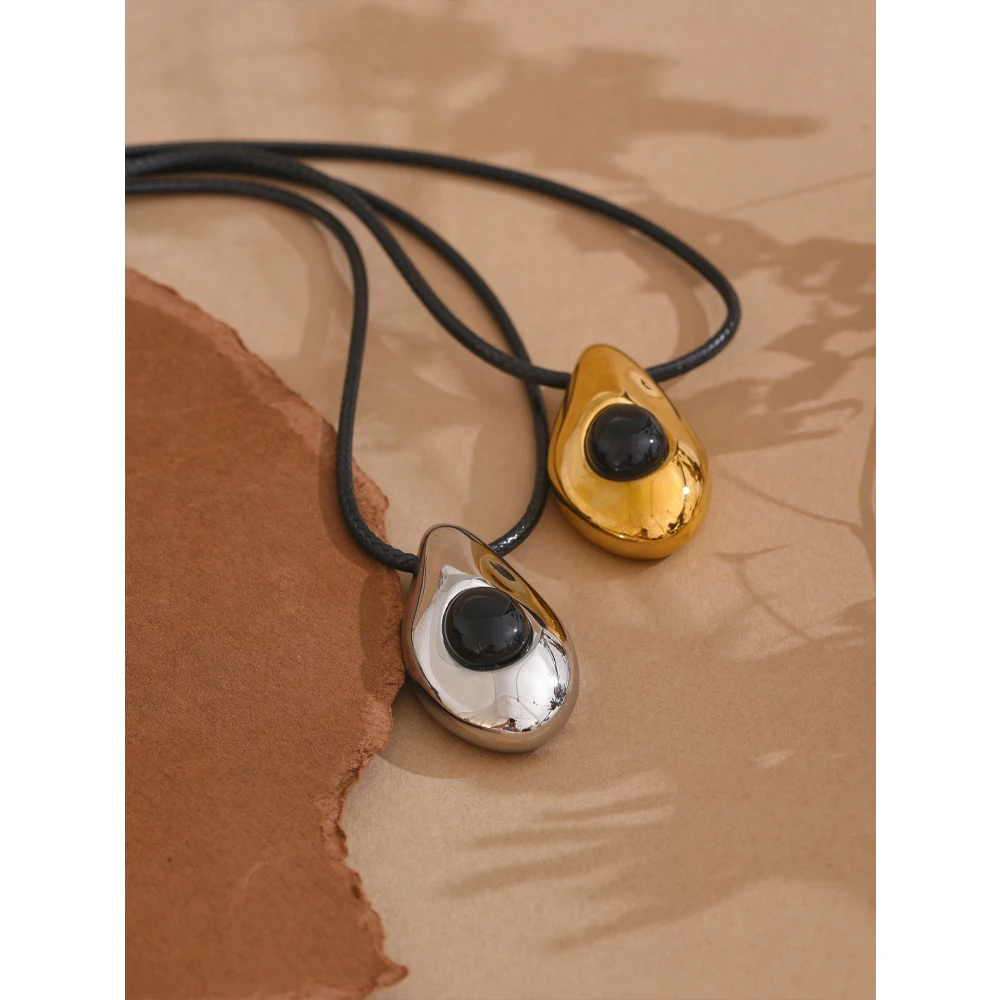 Yhpup Stainless Steel Necklace for Women