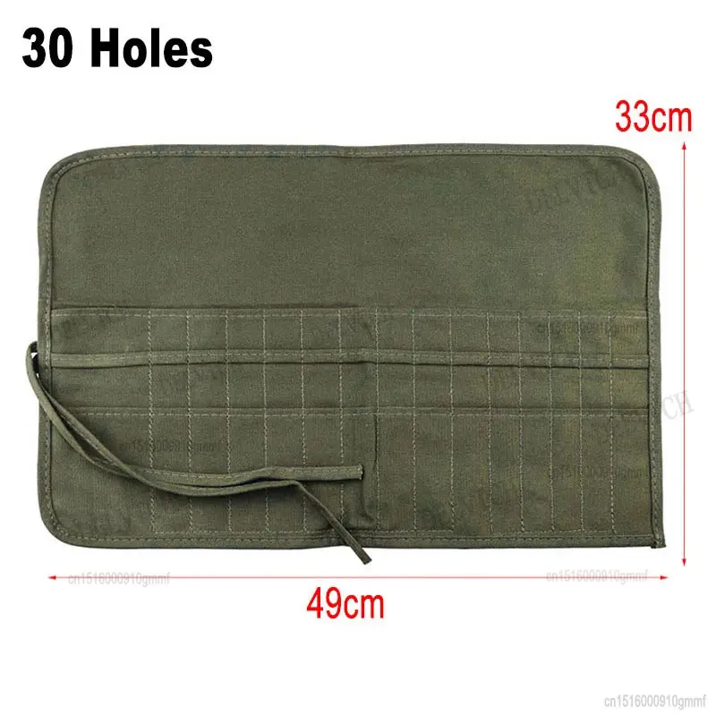 Astuccio Portamatite In Tela Arrotolabile – 72 Slot – 20x82 Cm – Organizzatore Per Matite, Pennelli, Penne