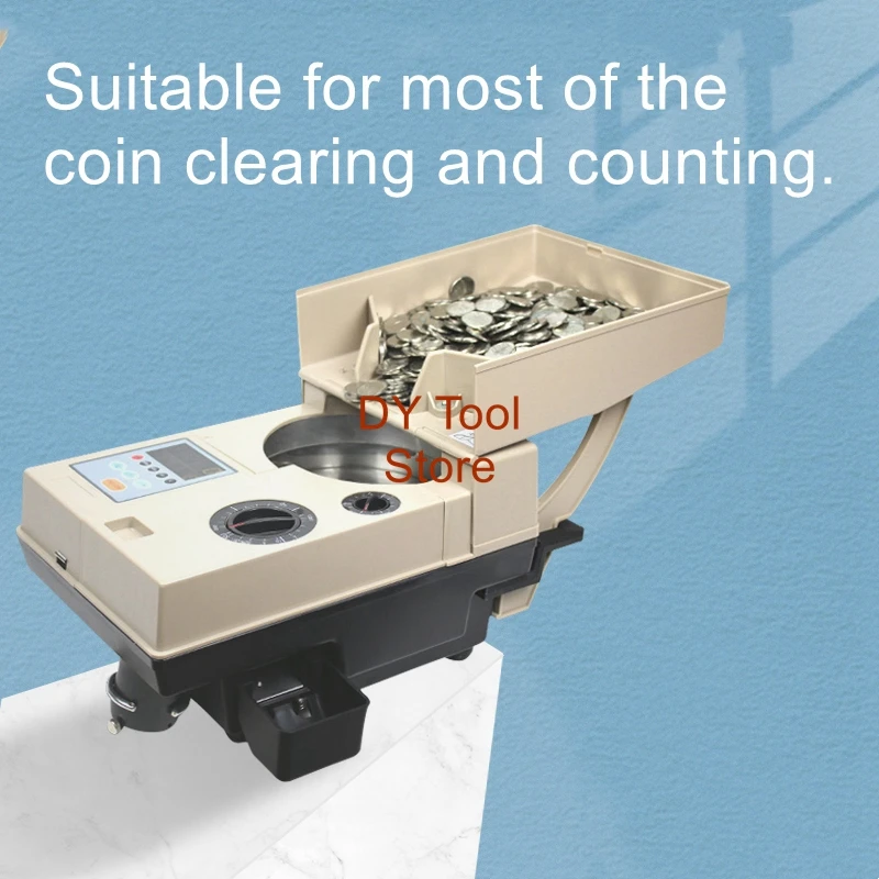 Coin cleaner game coin counting machine Coin splitter coin counting machine multi-national coin counting machine