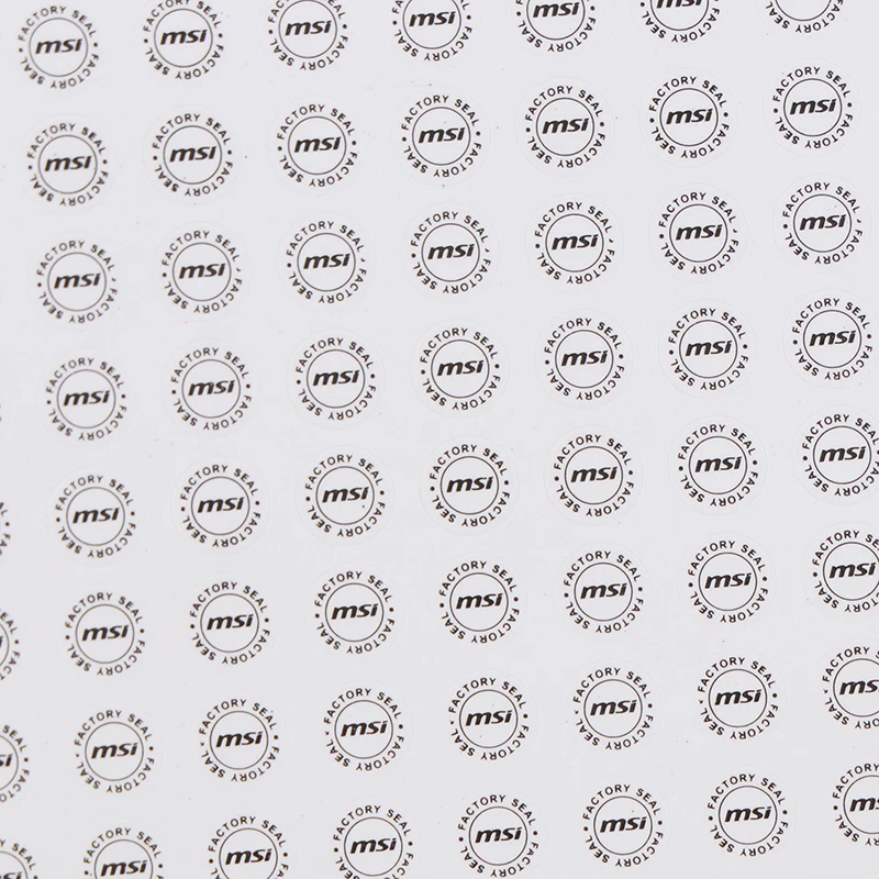 3Sheets Computer Screw Eggshell Stickers Screw Hole Seal Fragile Warranty Invalid Label Applicable To SMI AMD Gigabyte ASUS