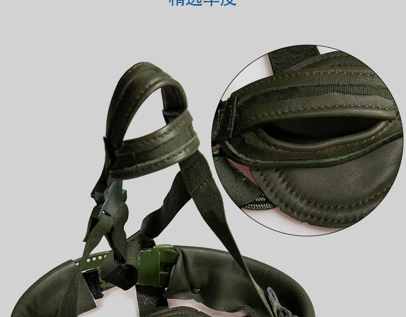 Taktisches Helm-Zubehör Komfortables Atmungsaktives Aufhängungssystem Kinnriemen für Training Modifizierter Helm – Detail 4