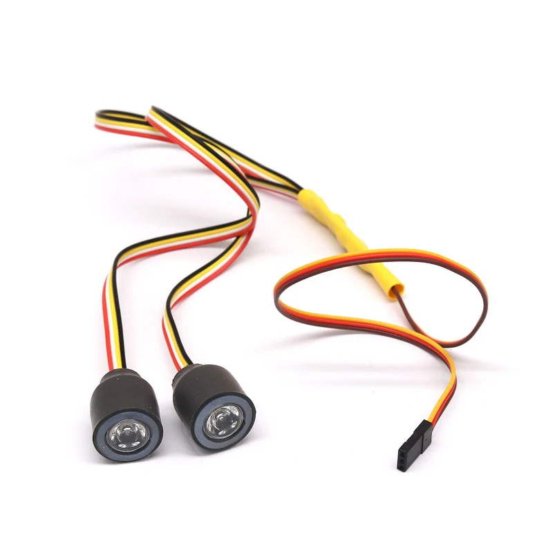 Phare LED 20mm Yeux d'Ange pour Voiture RC 1/10 - Kit Éclairage
